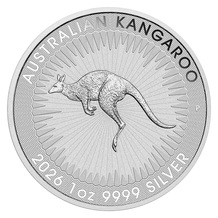 2026 Australia – Silver Kangaroo BU Reverse
