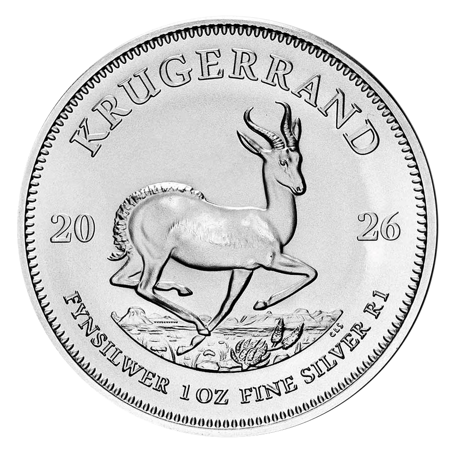 2026 South Africa – Silver Krugerrand BU Reverse