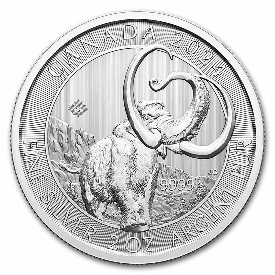 2024 Canada – Ice Age of Canada: Woolly Mammoth BU Reverse