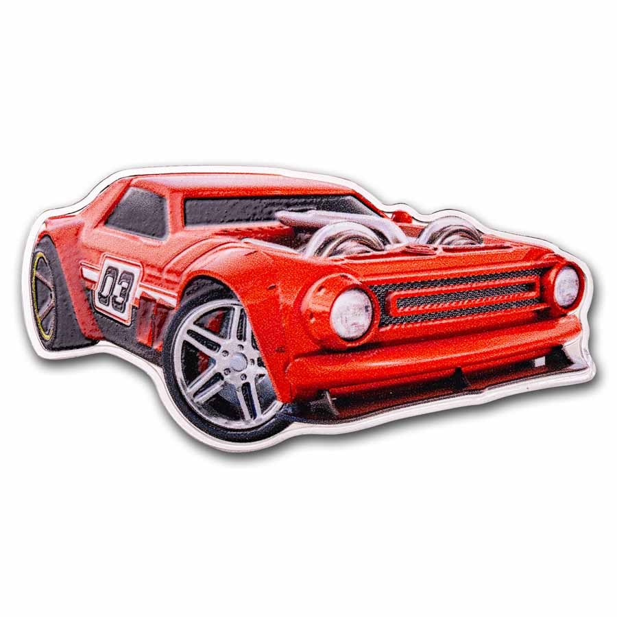 2024 Niue PAMP Hot Wheels™ Night Shifter™ Mystery Box Reverse