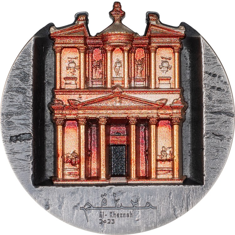 (8월 말 배송) 155.5g CIT 은 2025 쿡 제도 Rose City- Petra Antique finish · Coloured 9999