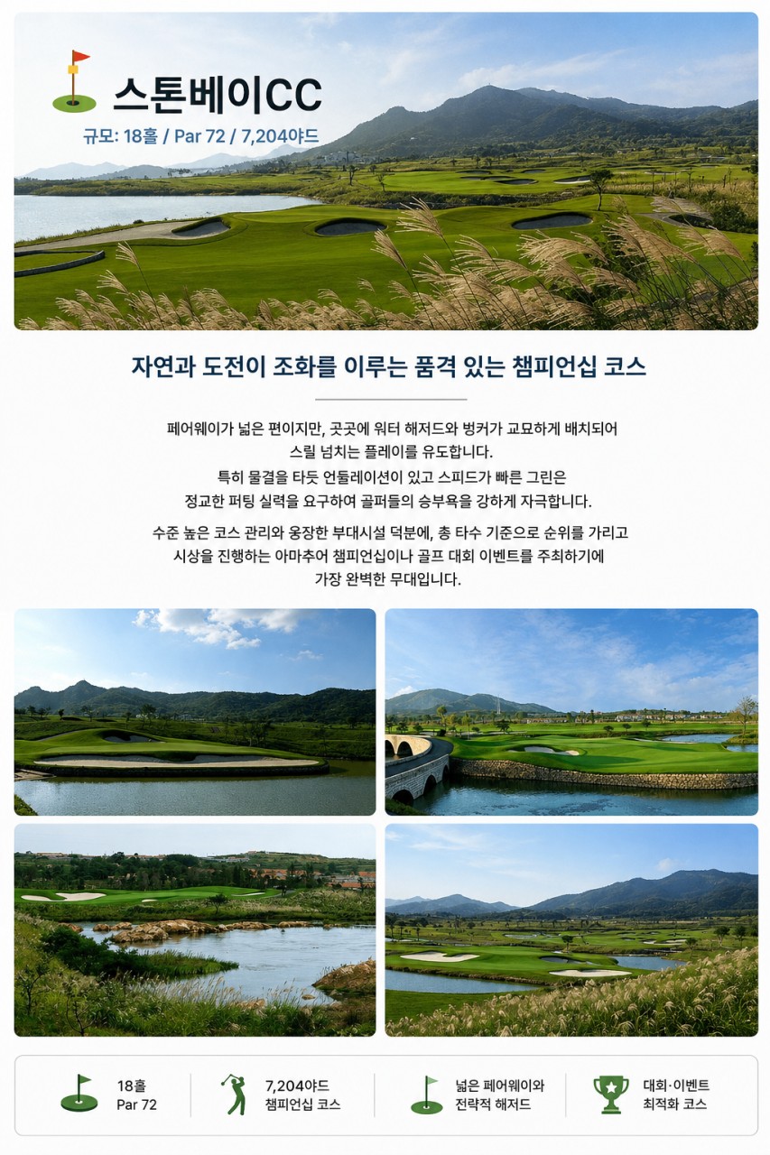[모두포함] 한인타운 5성급호텔 3색골프 패키지 2박/3박