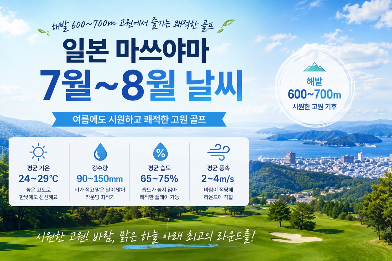 해발 600~700m 산악코스 / 시내중심 4성급 호텔 (다운타운 이동 걱정없이 도보 자유관광 OK)