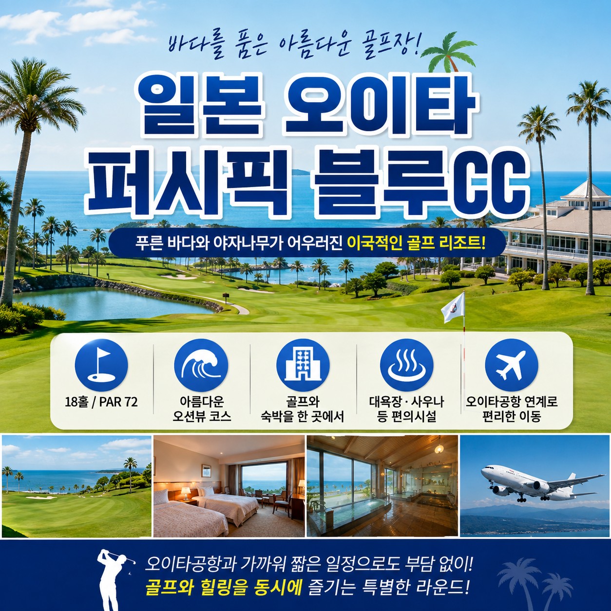 퍼시픽블루CC_아름다운 명문 오이타 컨트리클럽