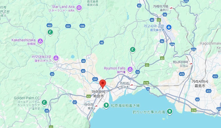 가고시마 명문코스 카모CC - 아이라이쿠 시내호텔 숙박 (주중체류일 9홀서비스 포함)