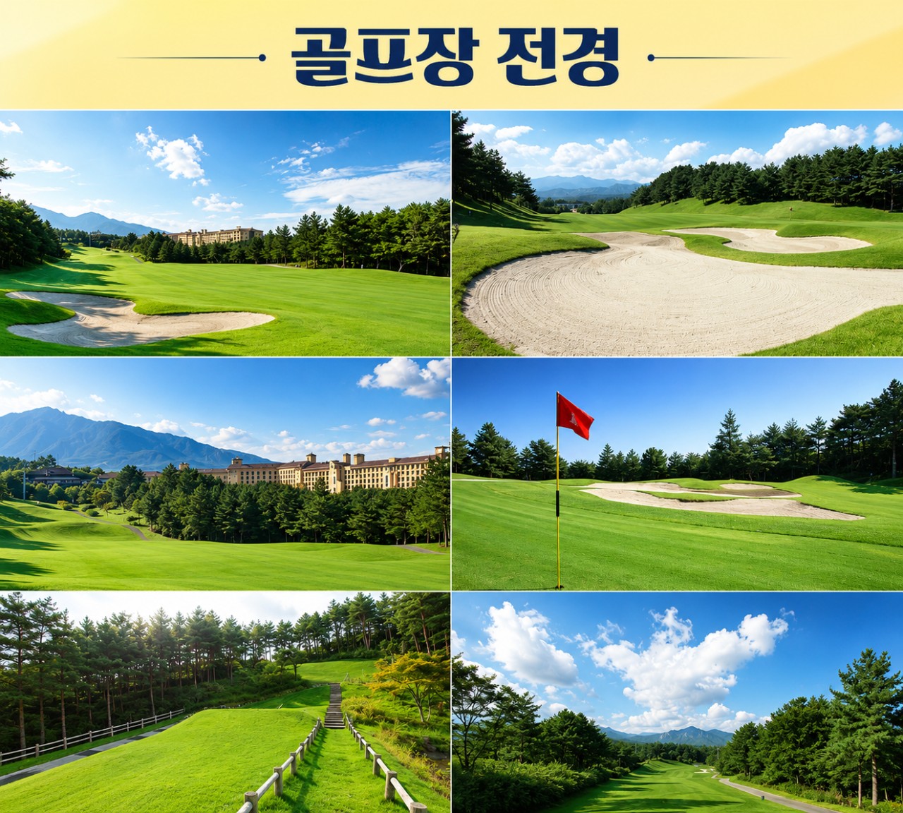 [설악] 플라자CC 골프리조트 7~8월 요금안내