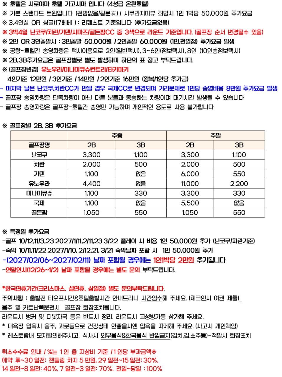 가고시마 시로야마 온천3색