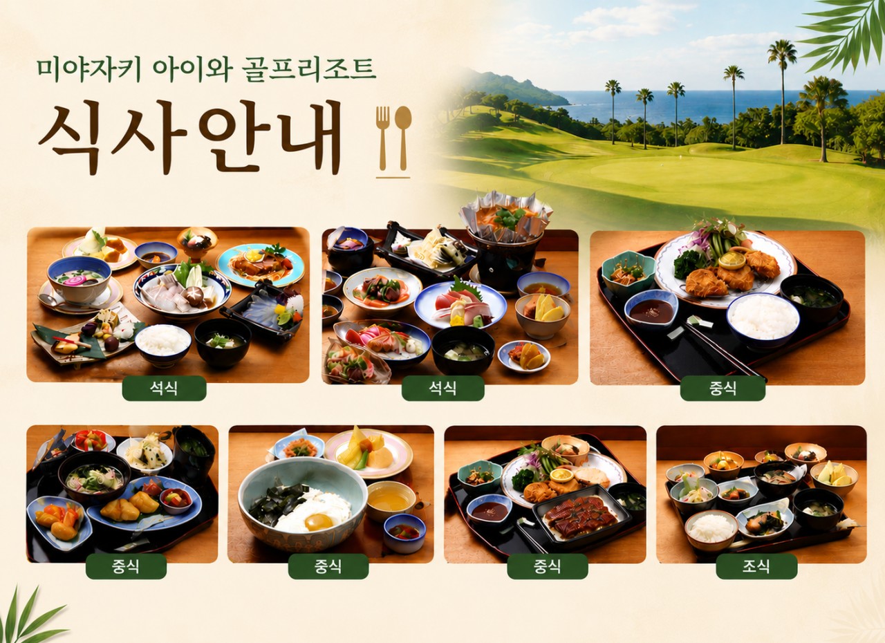 아이와 골프리조트 (전 일정 식사포함) - 아시아나항공 / 2박부터 장박까지 체류형 인기만점