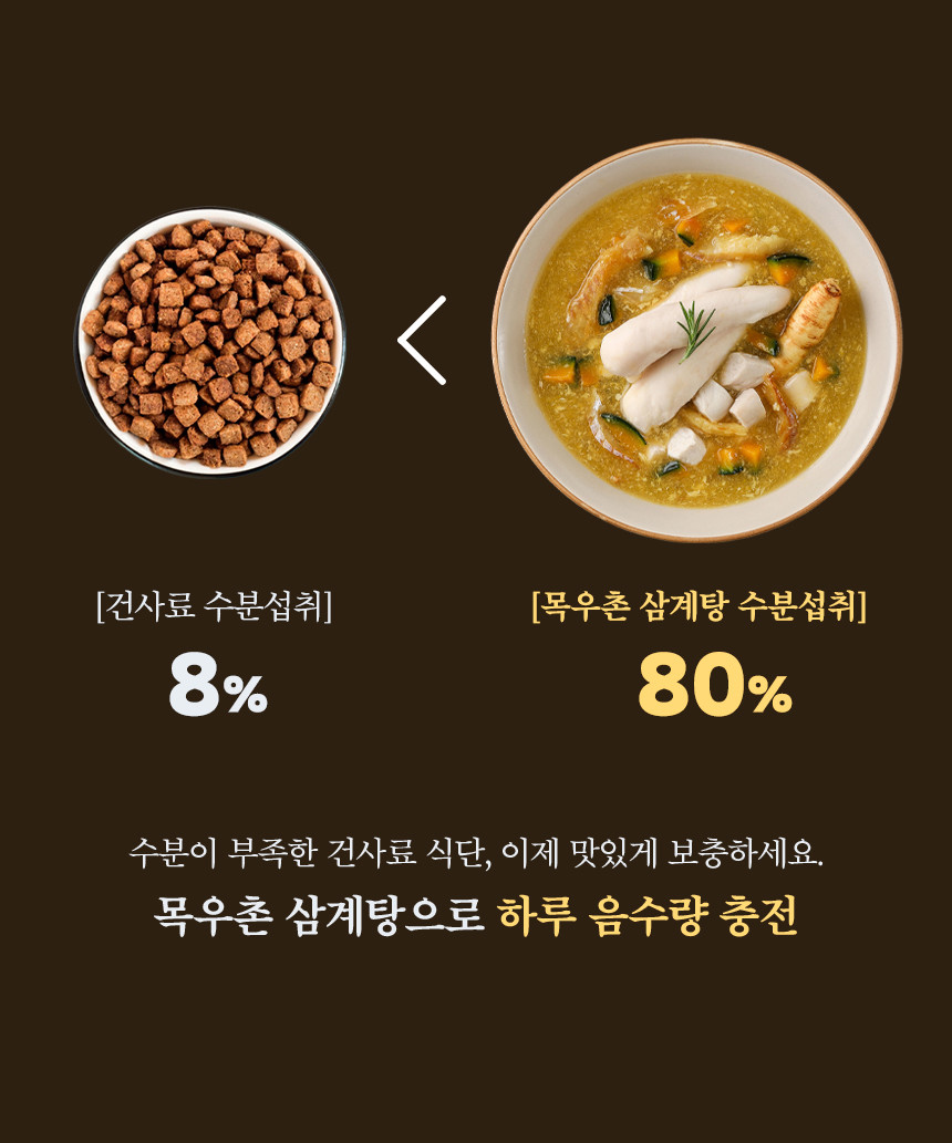 바이오 안심 삼계탕 강아지 보양식 삼계죽 습식파우치 230g