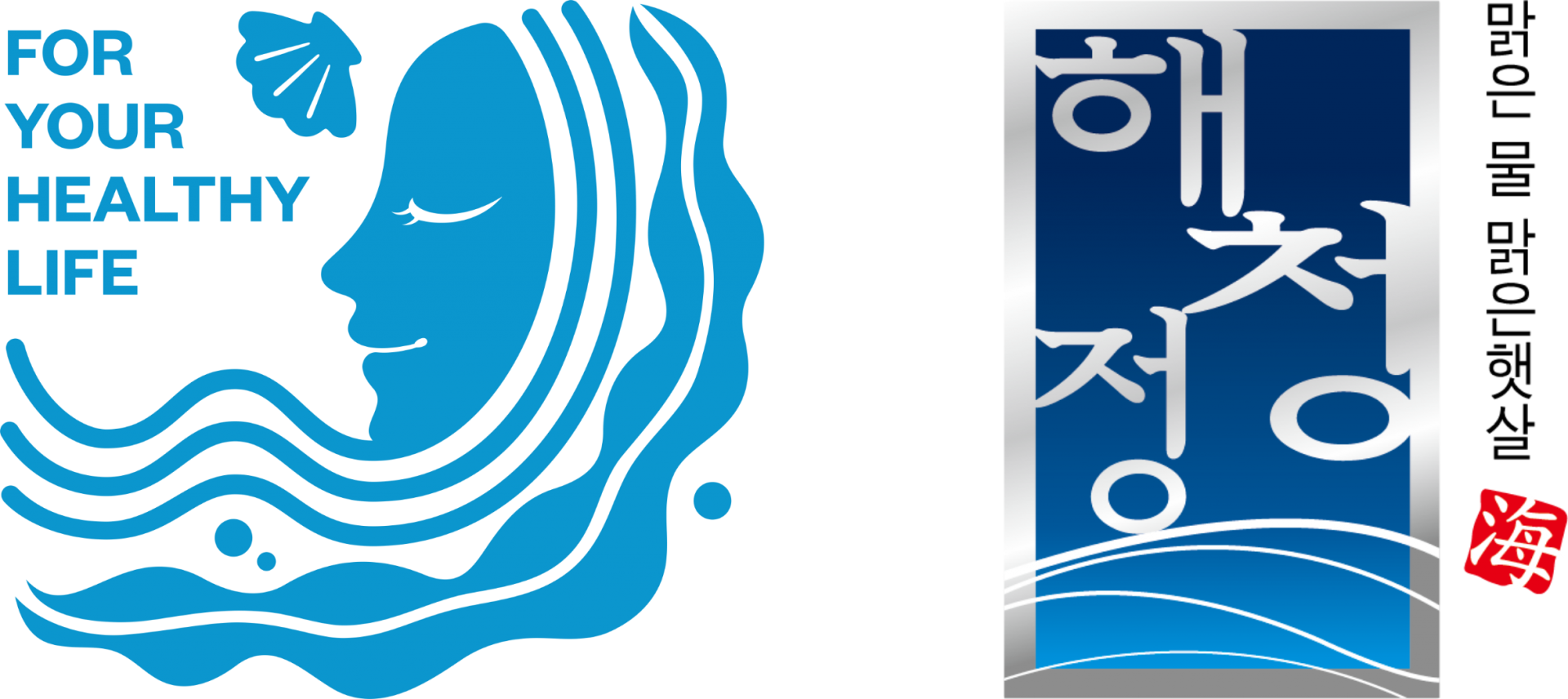 해초미인 CI 로고