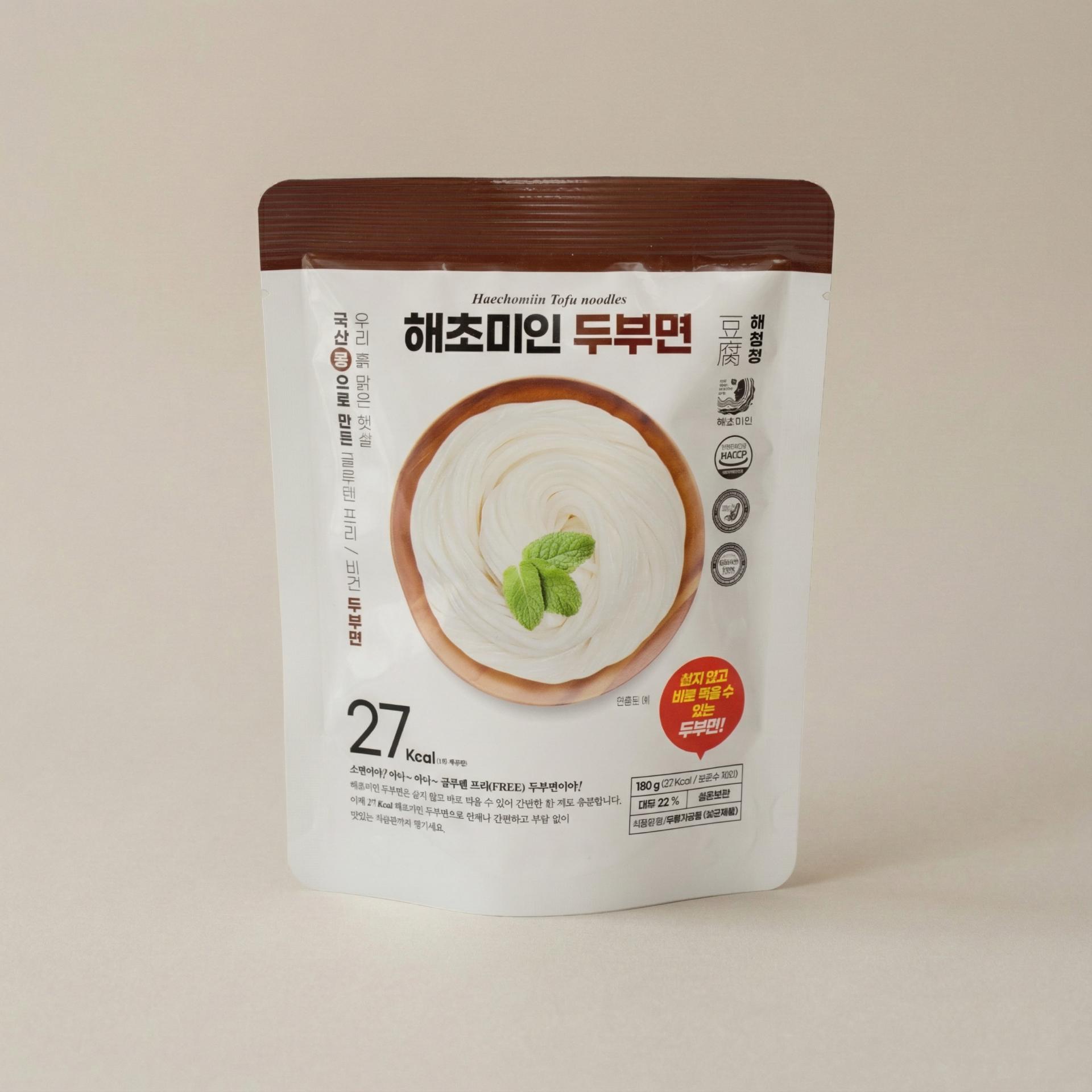 해초미인 두부면