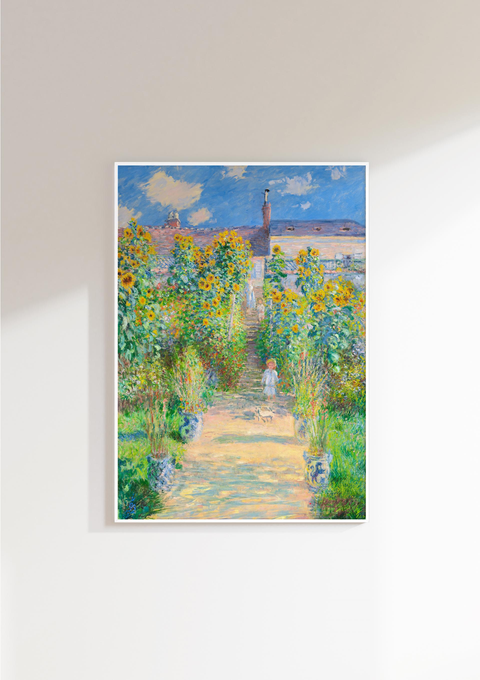 Monet's garden at Vétheuil