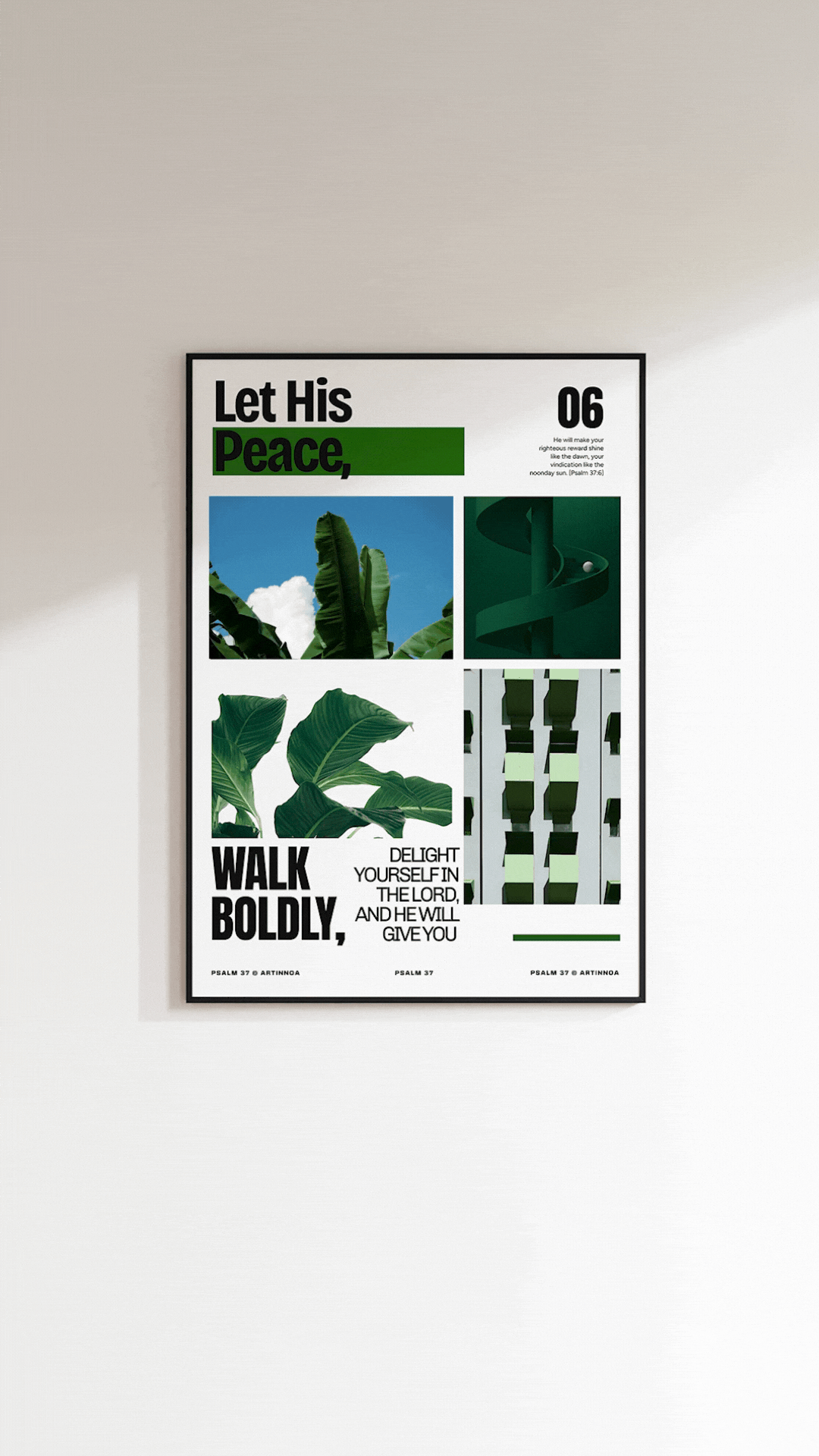 Walk Boldly(green)