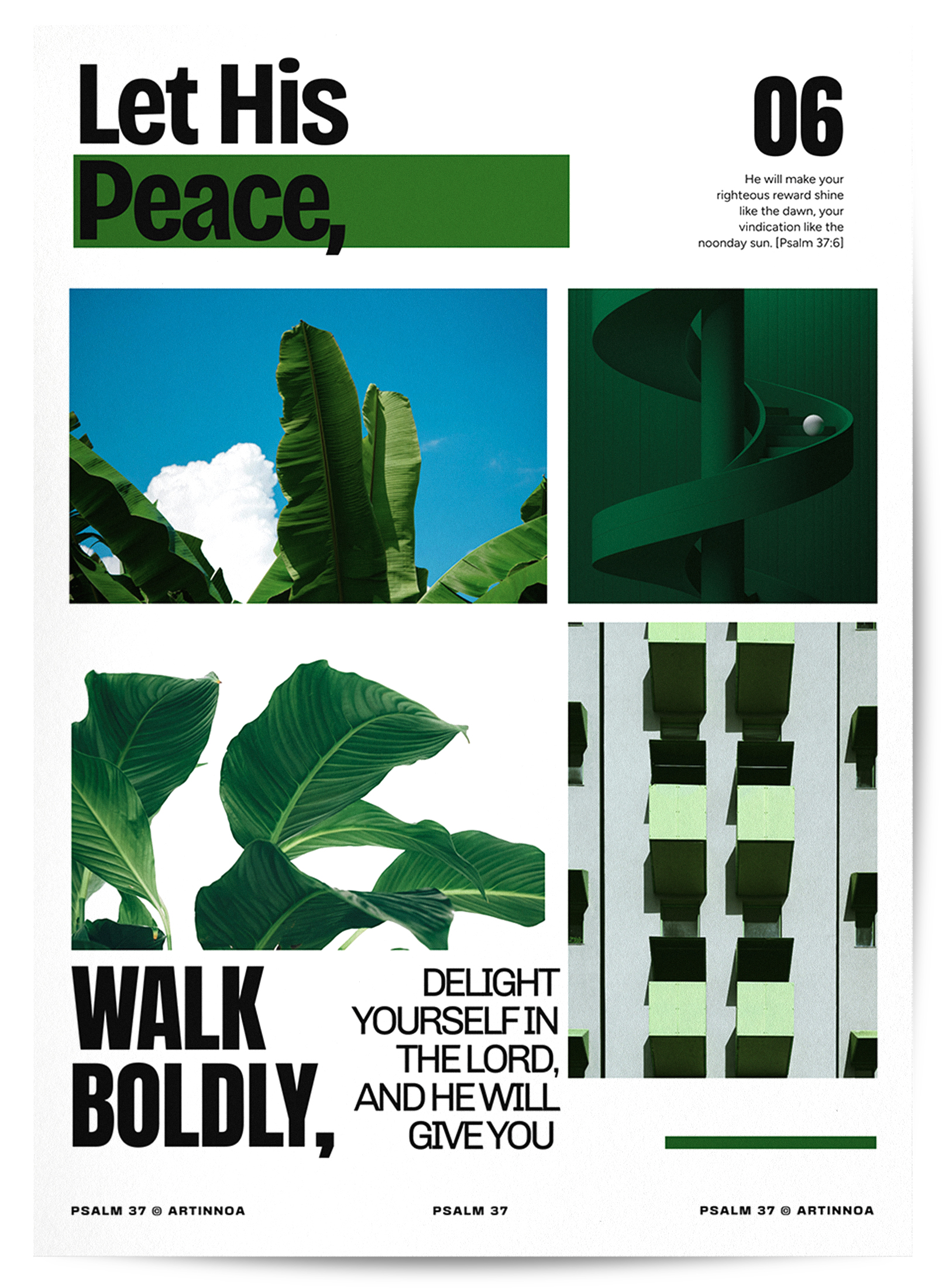 Walk Boldly(green)