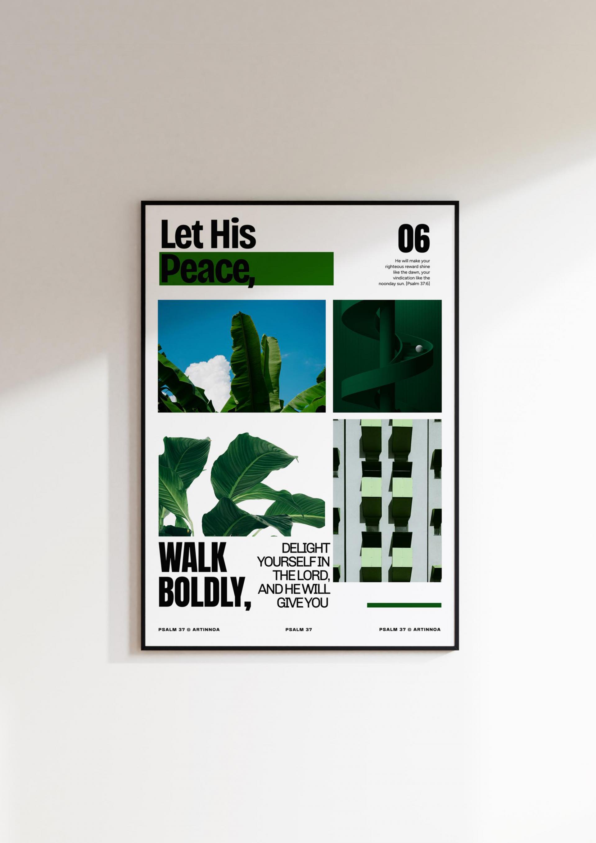 Walk Boldly(green)