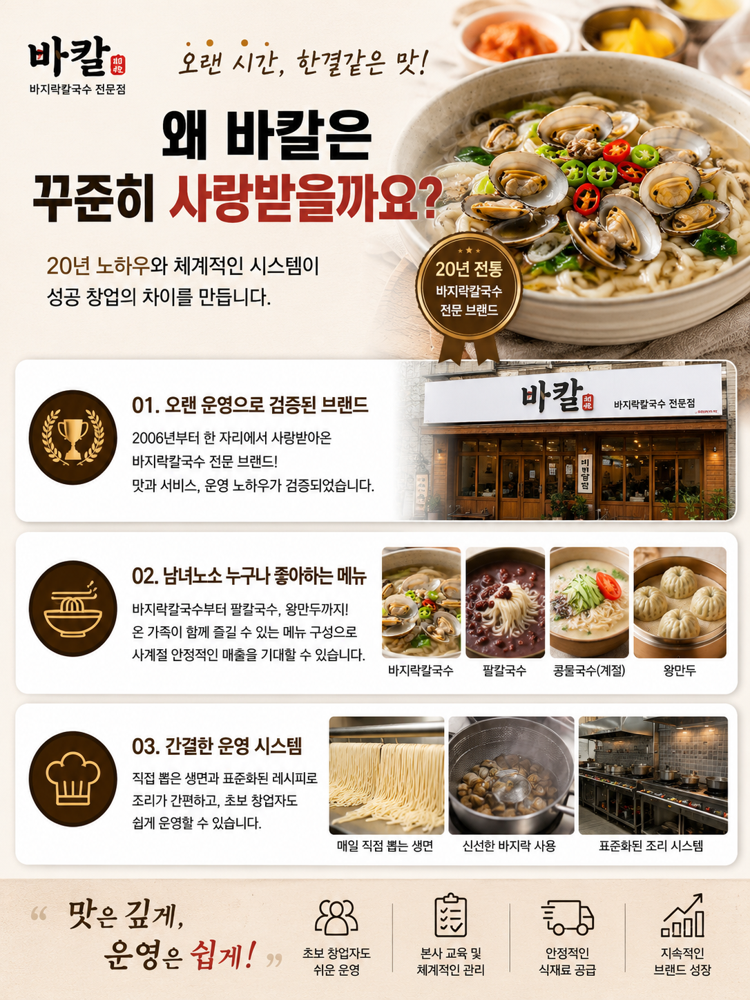 바칼 (바지락칼국수)