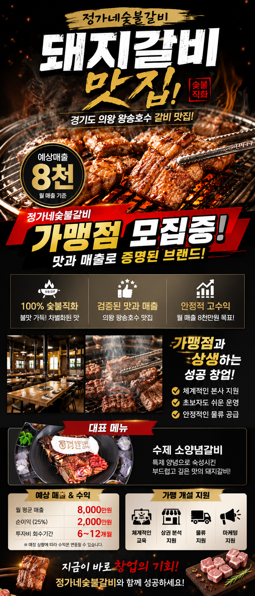 정가네숯불갈비 (숯불갈비)