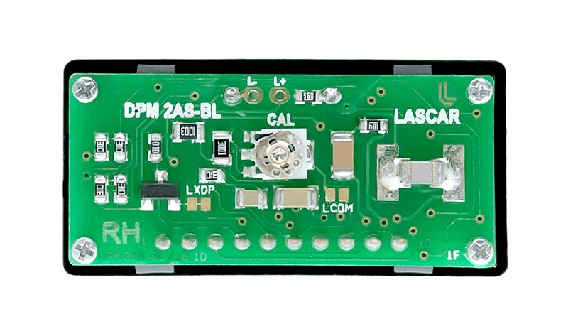 컴팩트한 3.5자리 LCD 전압계 LASCAR Panel Meters / DPM 2AS-BL