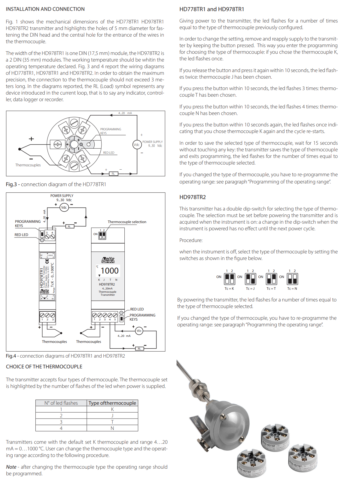 발전기 Senseca DeltaOHM HD778TCAL