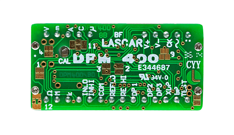 3½자리 LCD 전압계 LASCAR Panel Meters / DPM 400