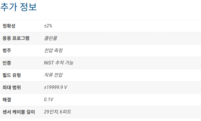 초안정 표면 DC 전압계 AlphaLab USSVM2