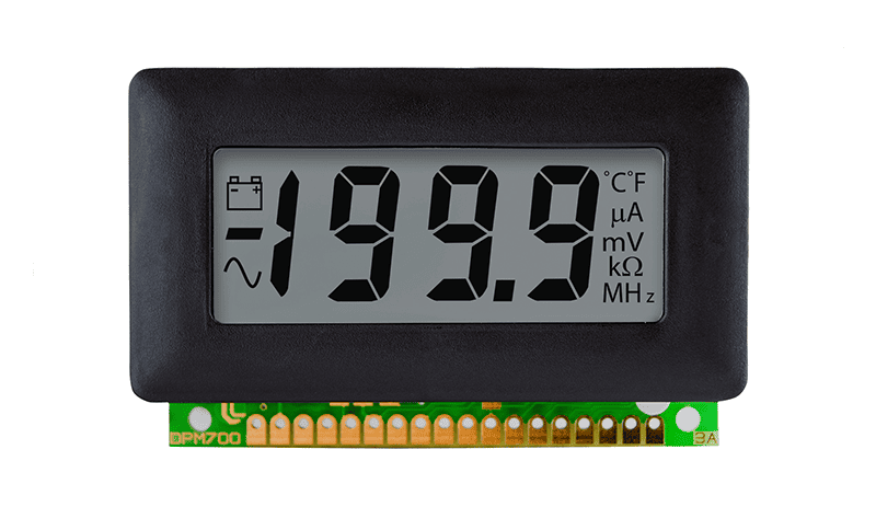 3.5자리 LCD 모듈 전압계 LASCAR Panel Meters / DPM 600