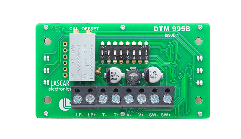 대형 LCD 열전대 측정기 LASCAR Panel Meters / DTM 995B