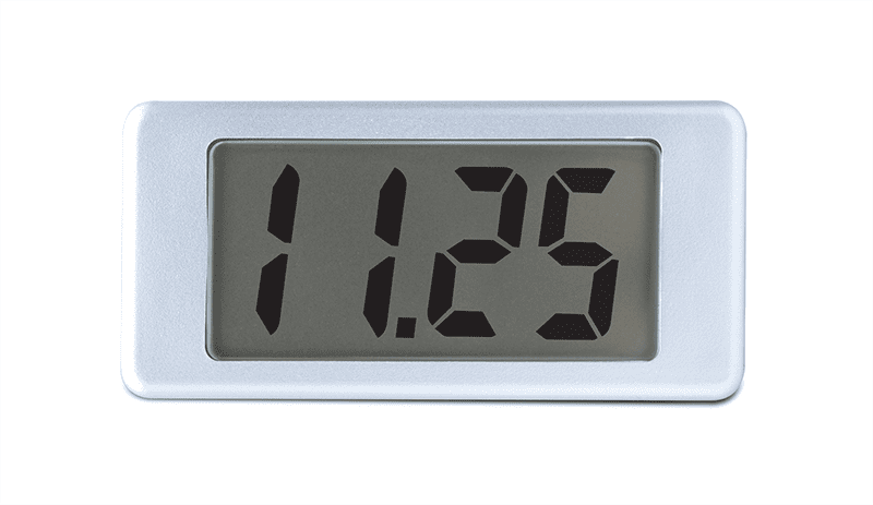 단일 구멍 장착형 LCD 전압계 LASCAR Panel Meters / EMV 1125