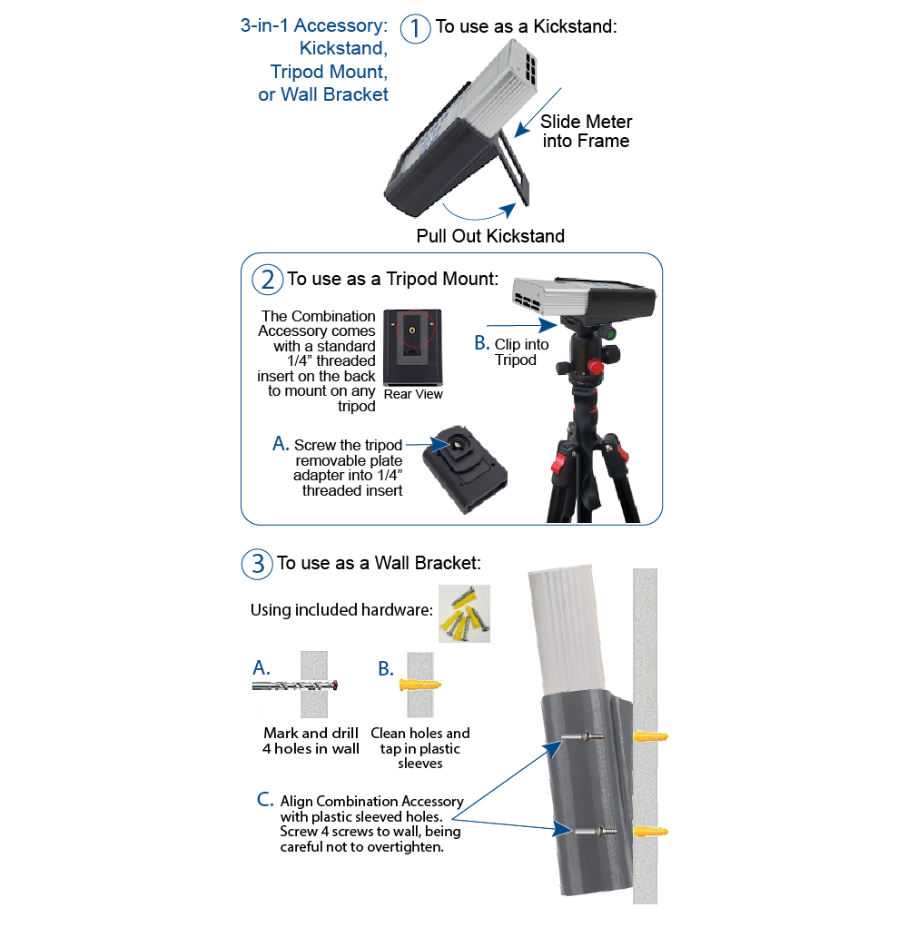 AIC3ST 및 AIC3Pro용 킥스탠드 AlphaLab Kickstand for AIC3ST and AIC3Pro