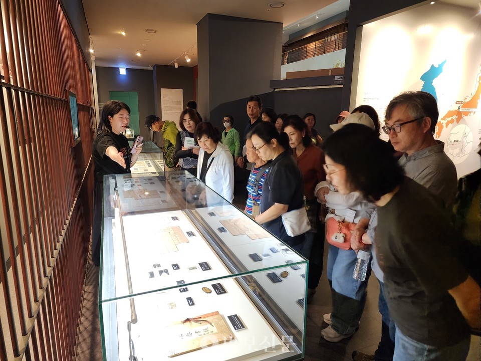 광복 80주년을 맞이해 부산국립일제강제동원역사관에서의 현장강의가 진행됐다.[조계종 민추본]