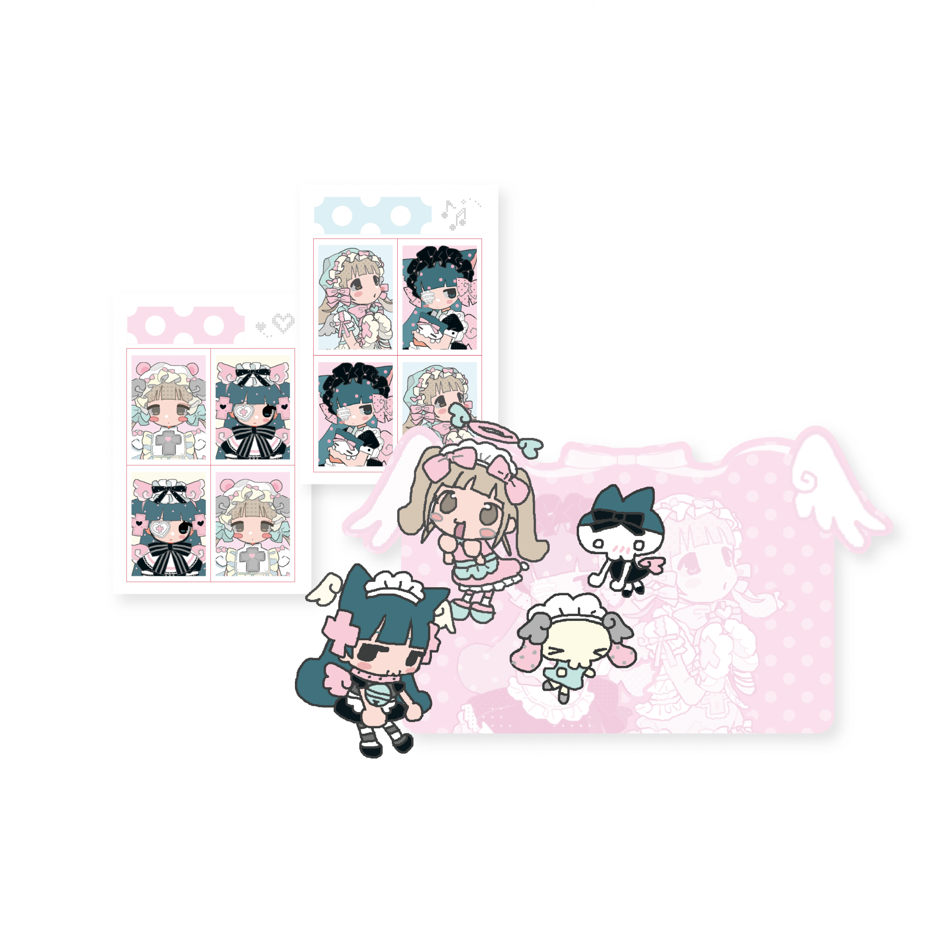 [Kiyo Island] 2.0 Main Visual Goods - Sticker Pack