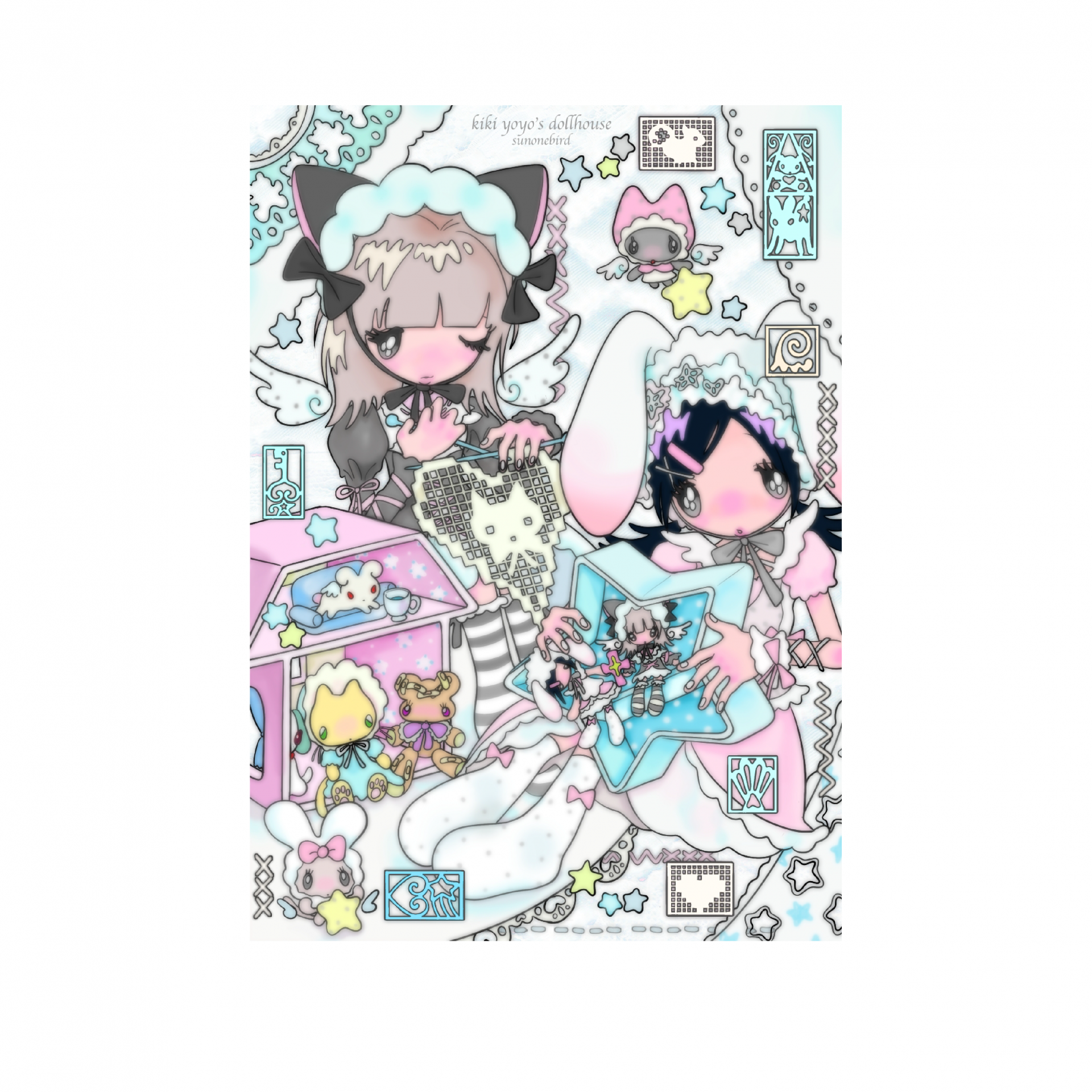 [Kiyo Island] x sunonebird 패브릭 포스터