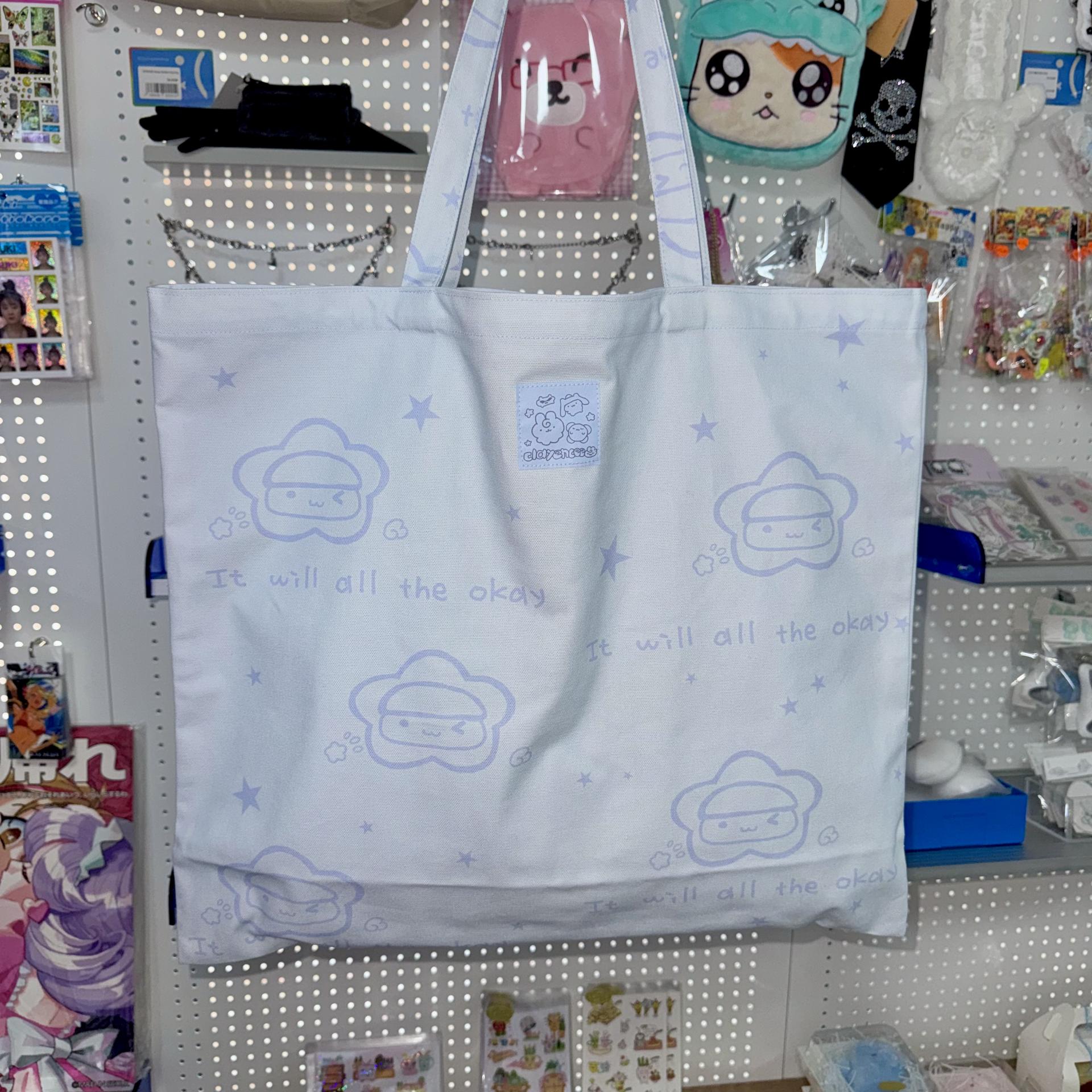 clayencee big tote bag