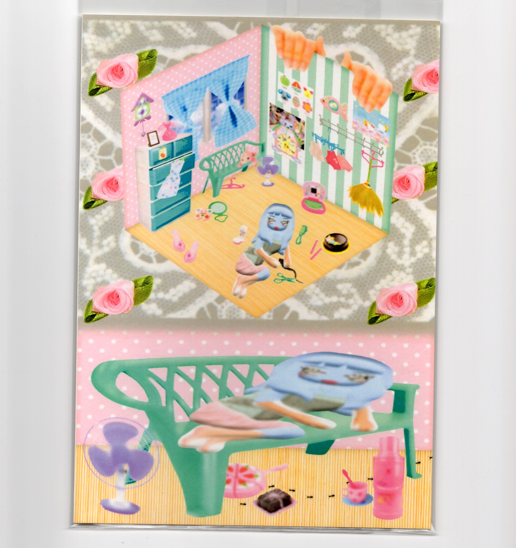 Girl (in the room) print