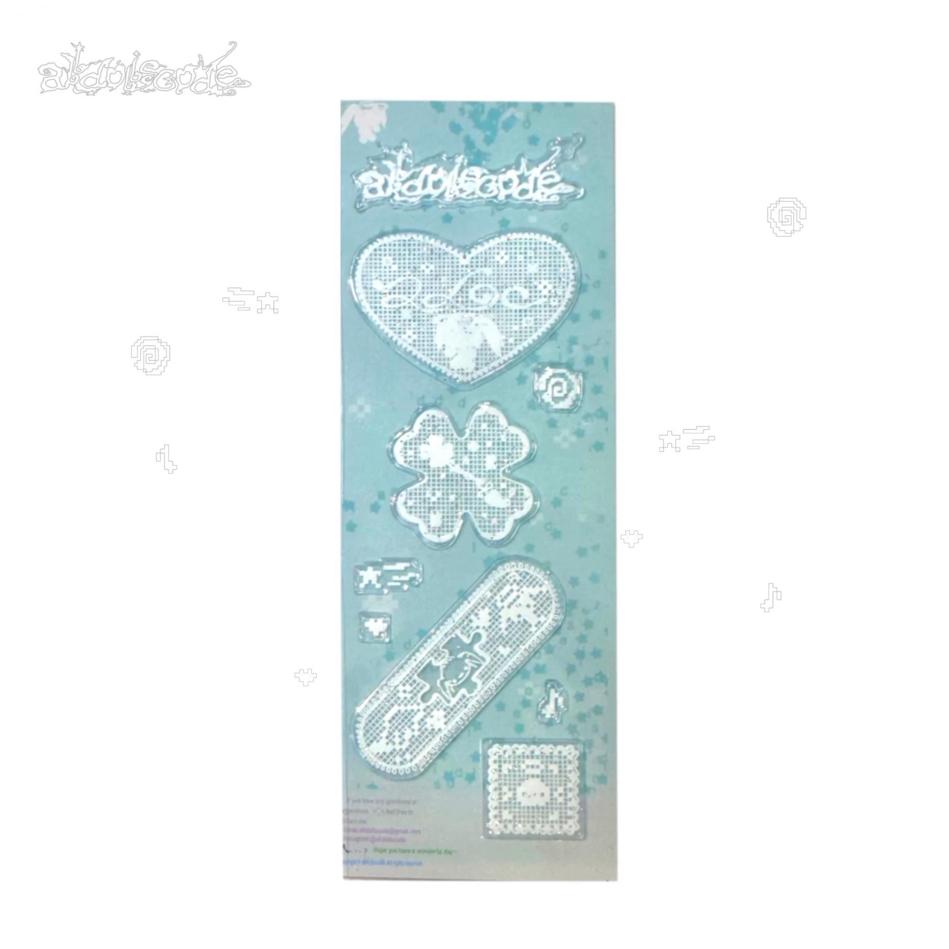 ⁺˖ᘁᩚ ˖ᕀ⸜̑⸝͂˖⁺໋✽: lace 3D sticker