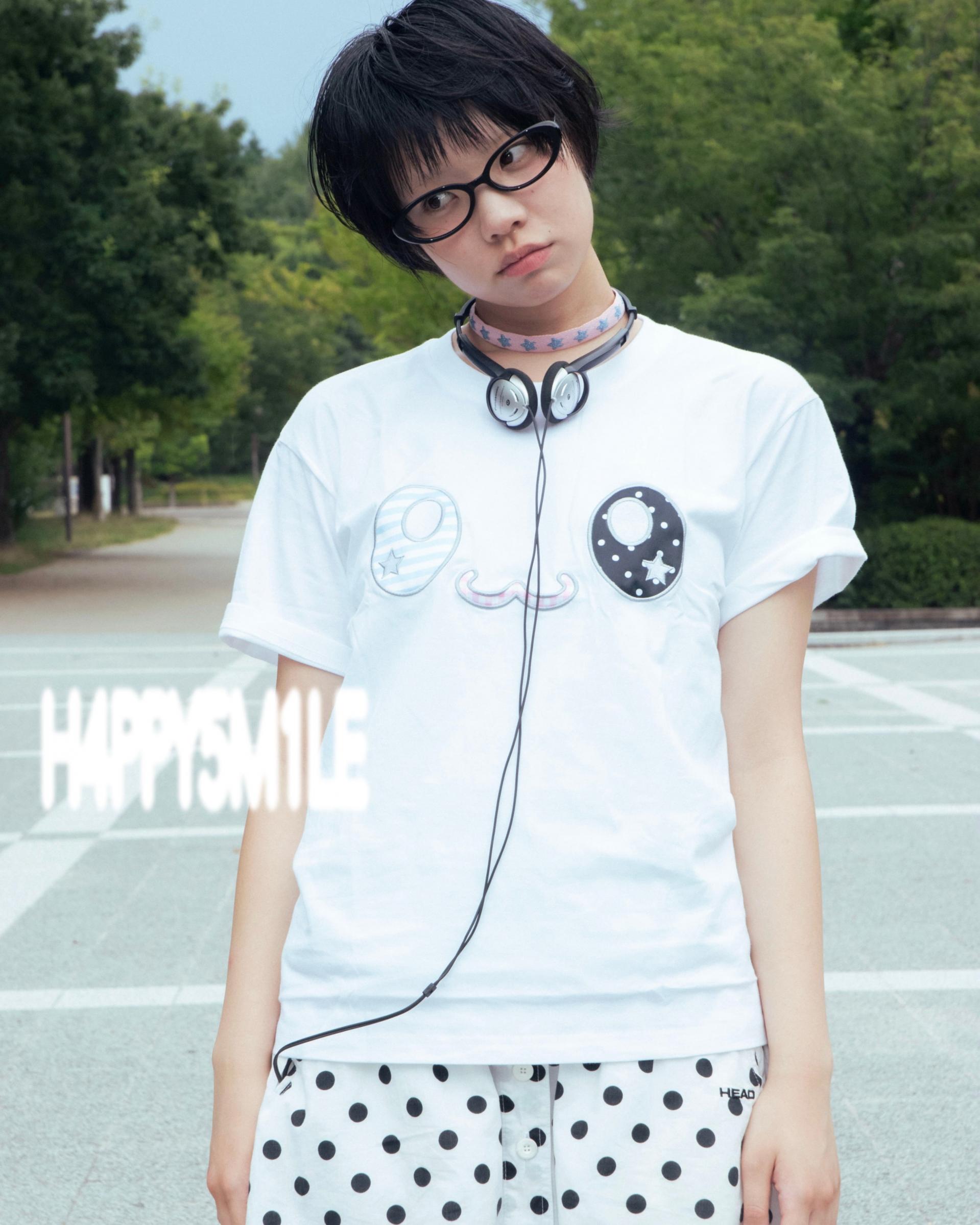 [H4PPY 5MILE] P4TCHW0RK tee