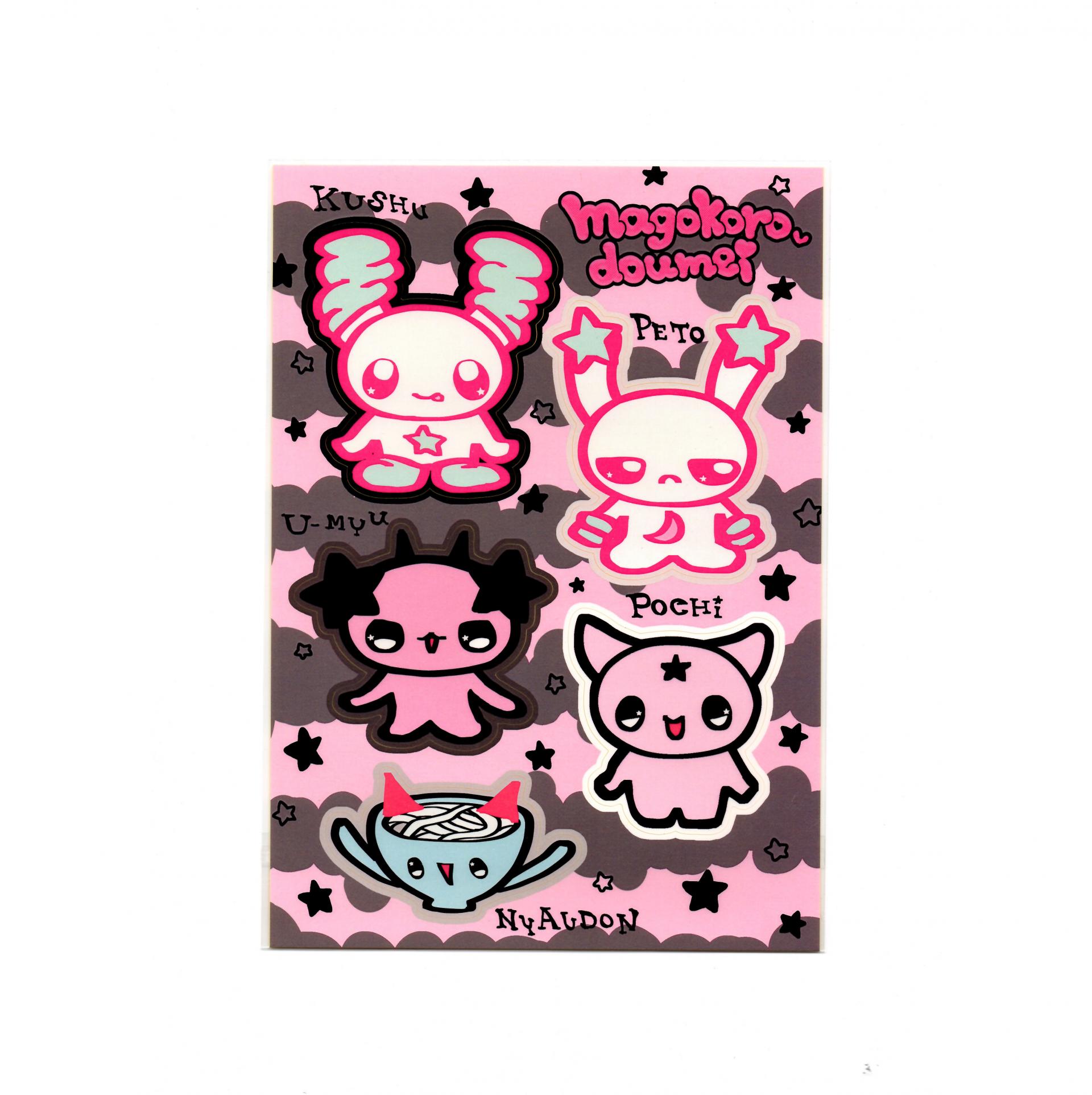 [love.death.heaven.flow] big sticker sheet