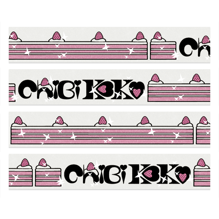 Cake sparkling tape (2colors)