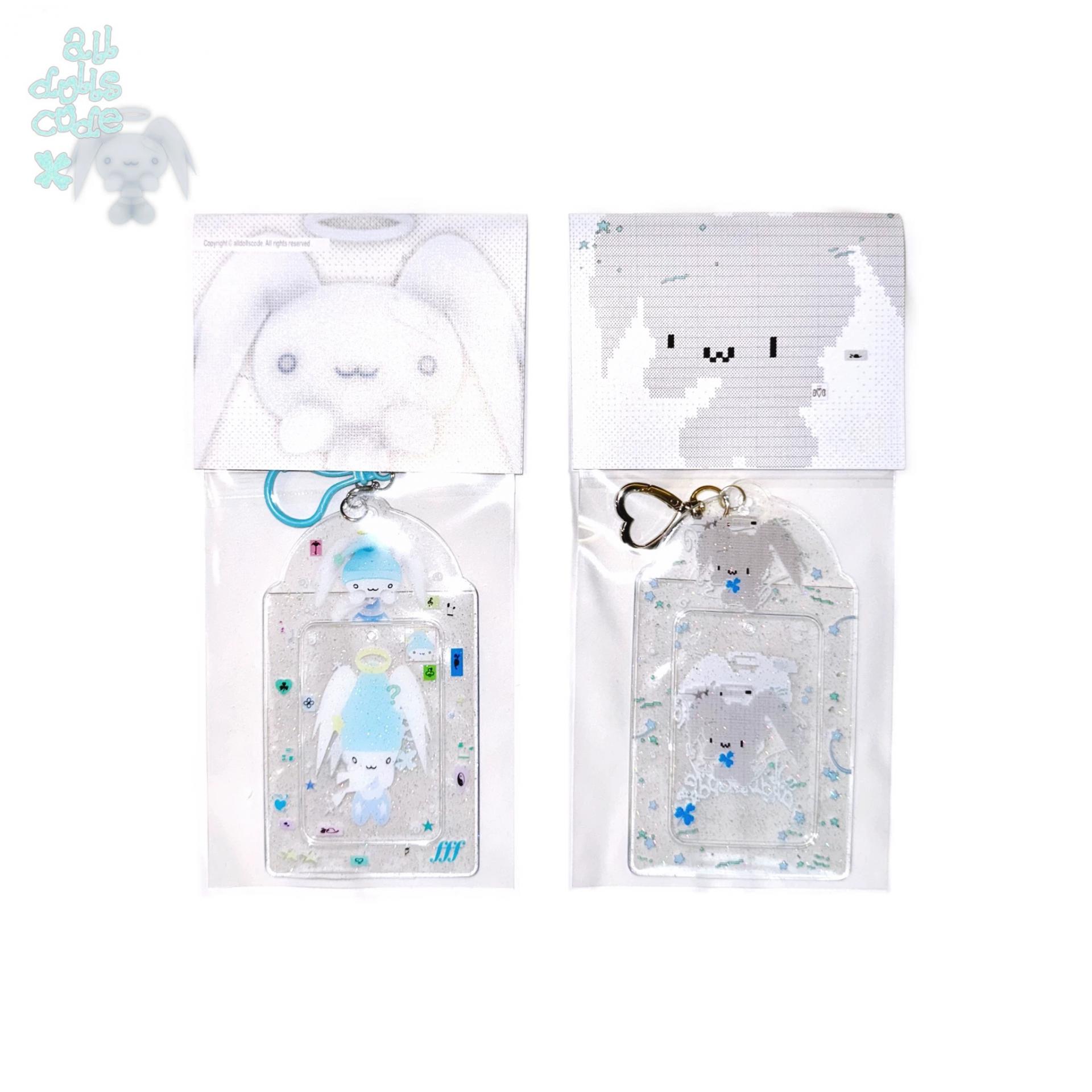 Transparent PVC card holder (2types)