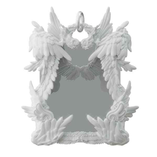 3D card holder (angel)