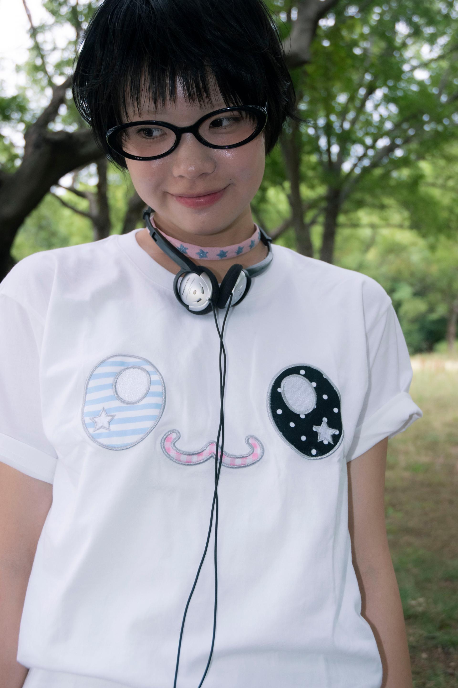 [H4PPY 5MILE] P4TCHW0RK tee