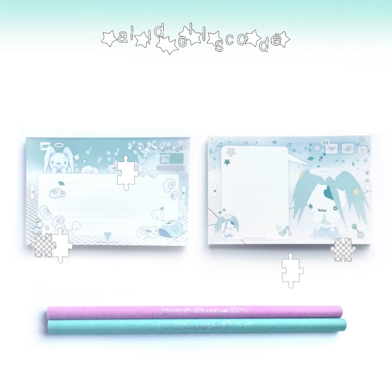 memo pad (2types)