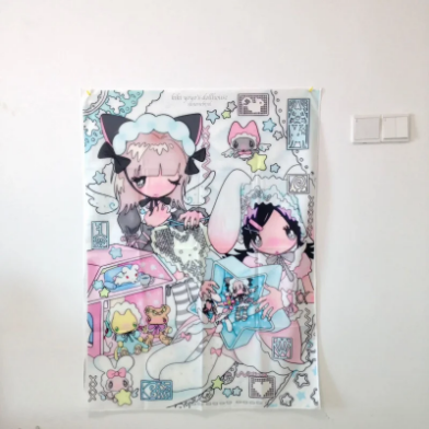 [Kiyo Island] x sunonebird 패브릭 포스터