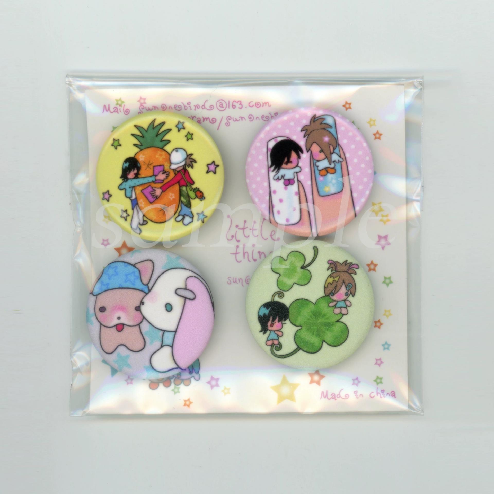 mini pin button set (2types)