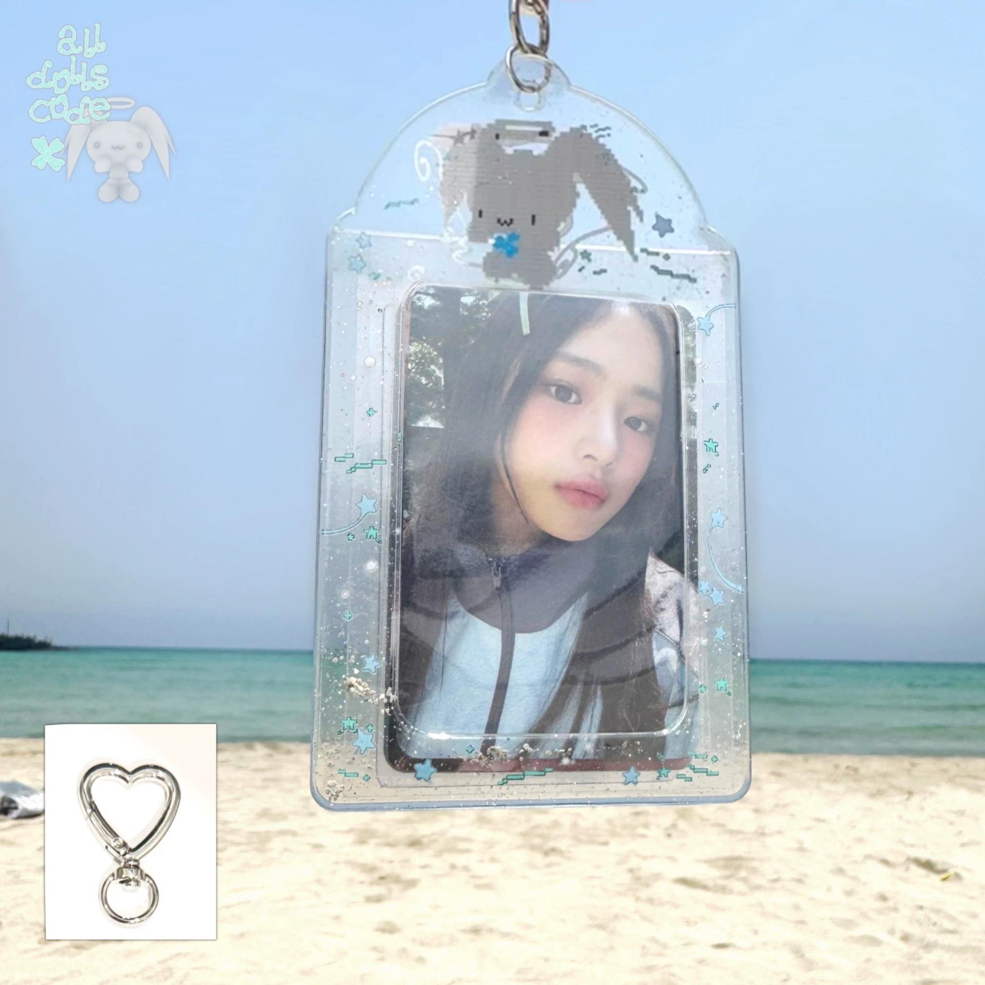 Transparent PVC card holder (2types)