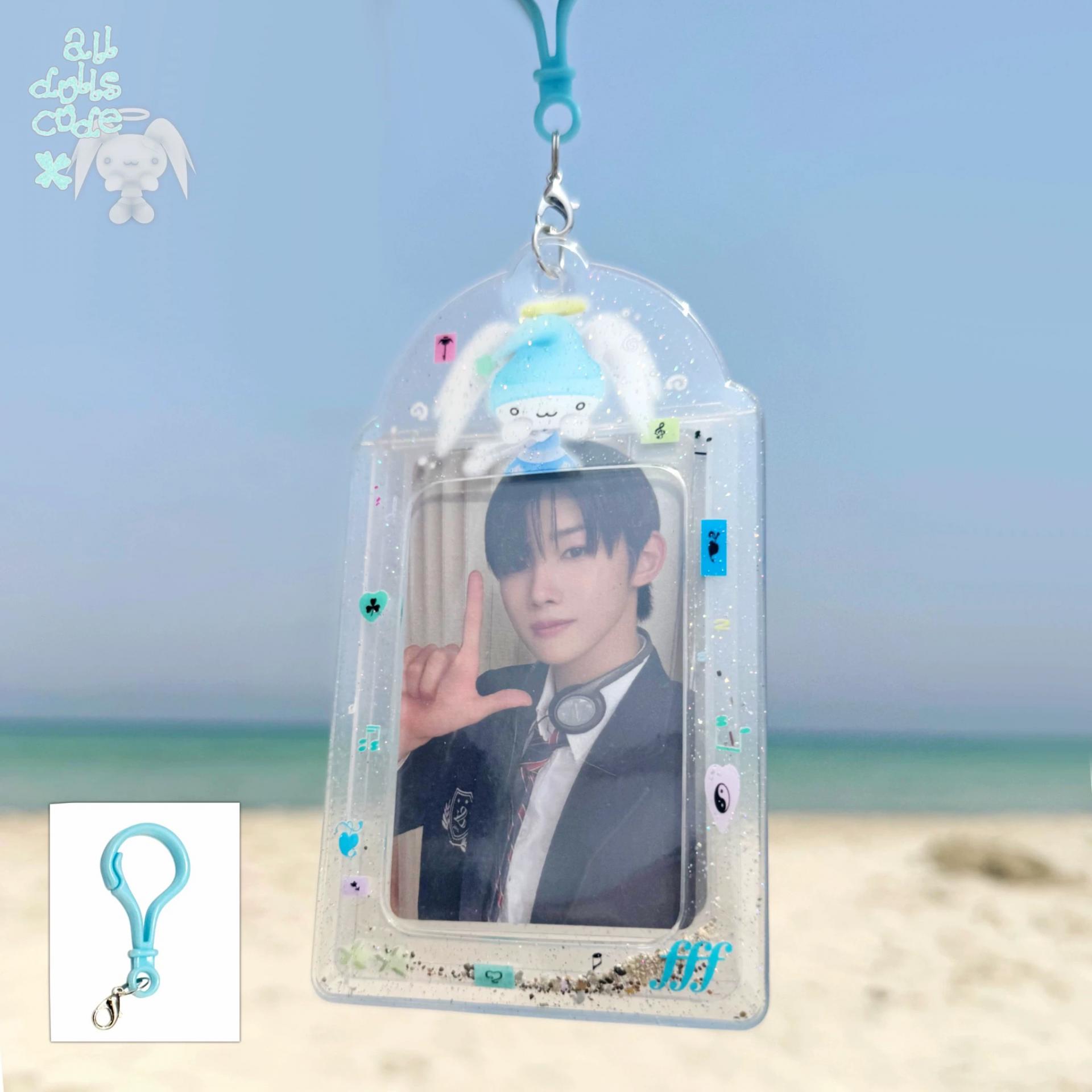 Transparent PVC card holder (2types)