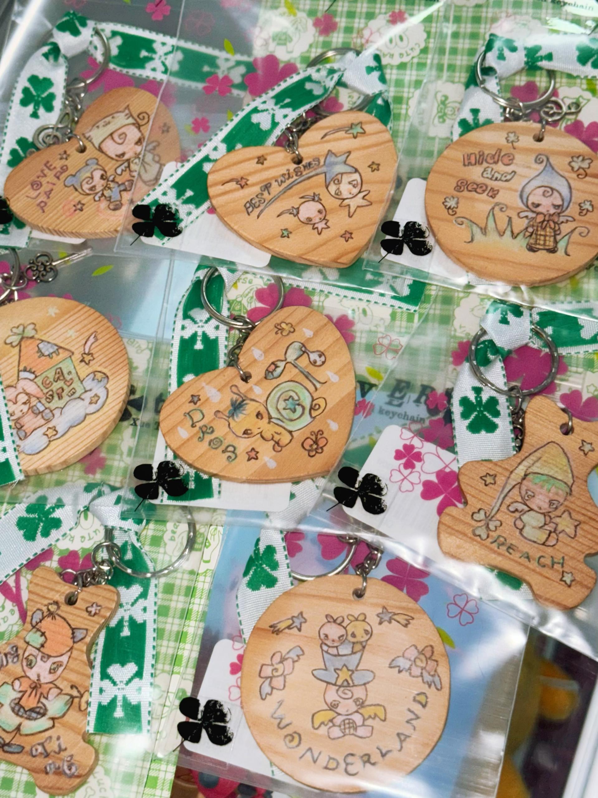 Original illustration keychain