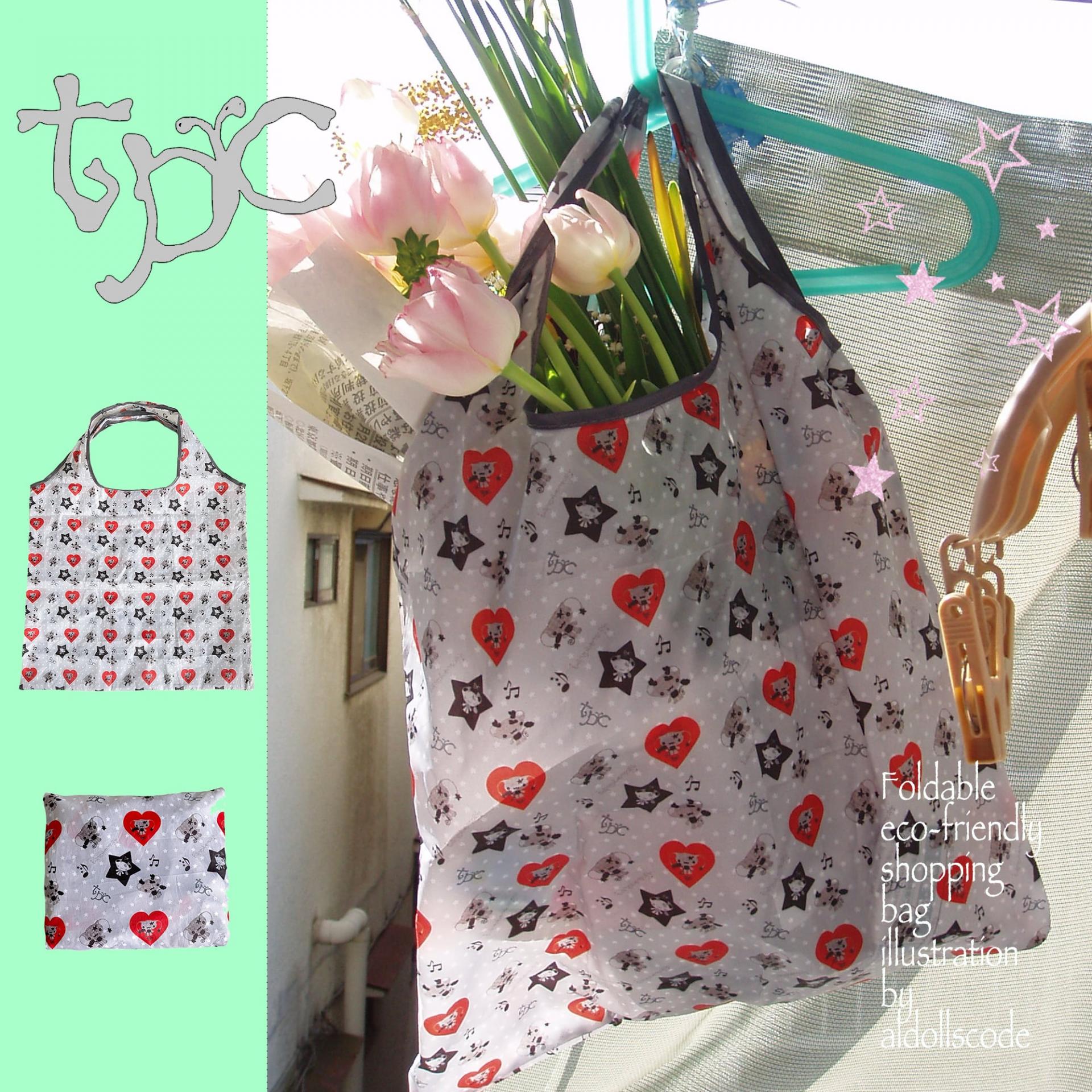 Transparent Cave x Alldollscode * Foldable Eco Bag