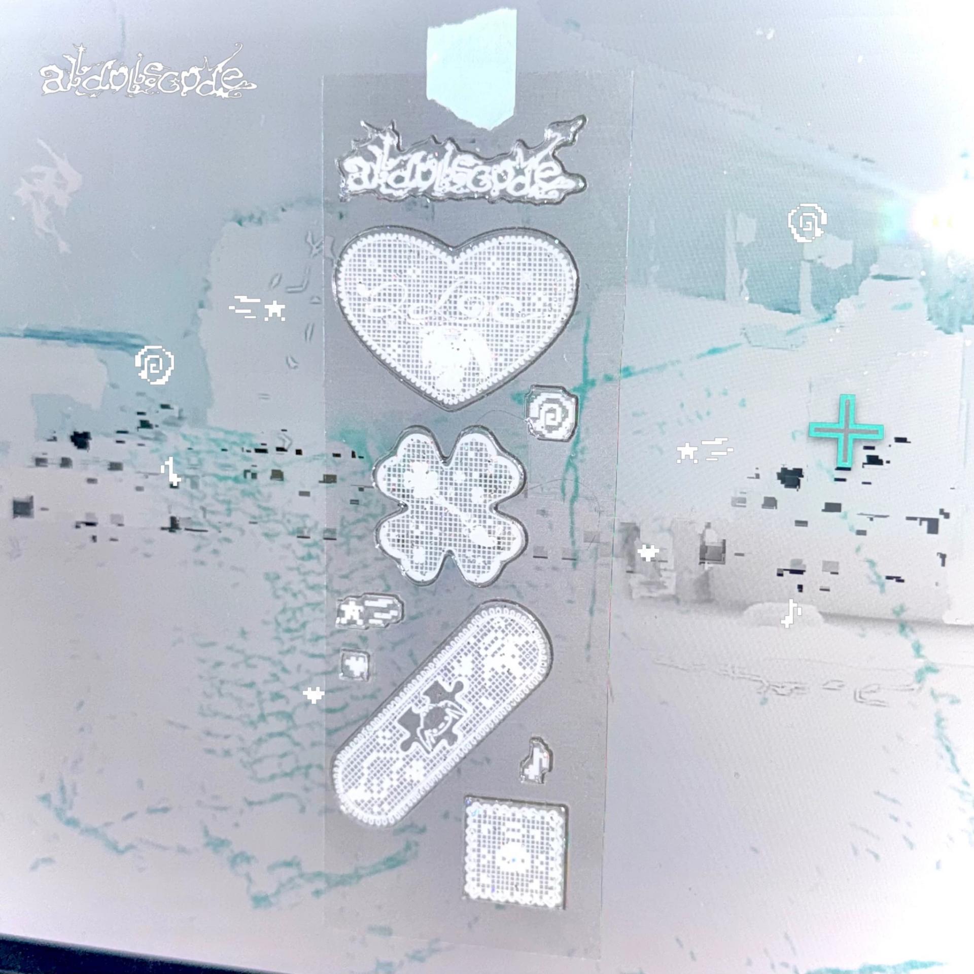 ⁺˖ᘁᩚ ˖ᕀ⸜̑⸝͂˖⁺໋✽: lace 3D sticker