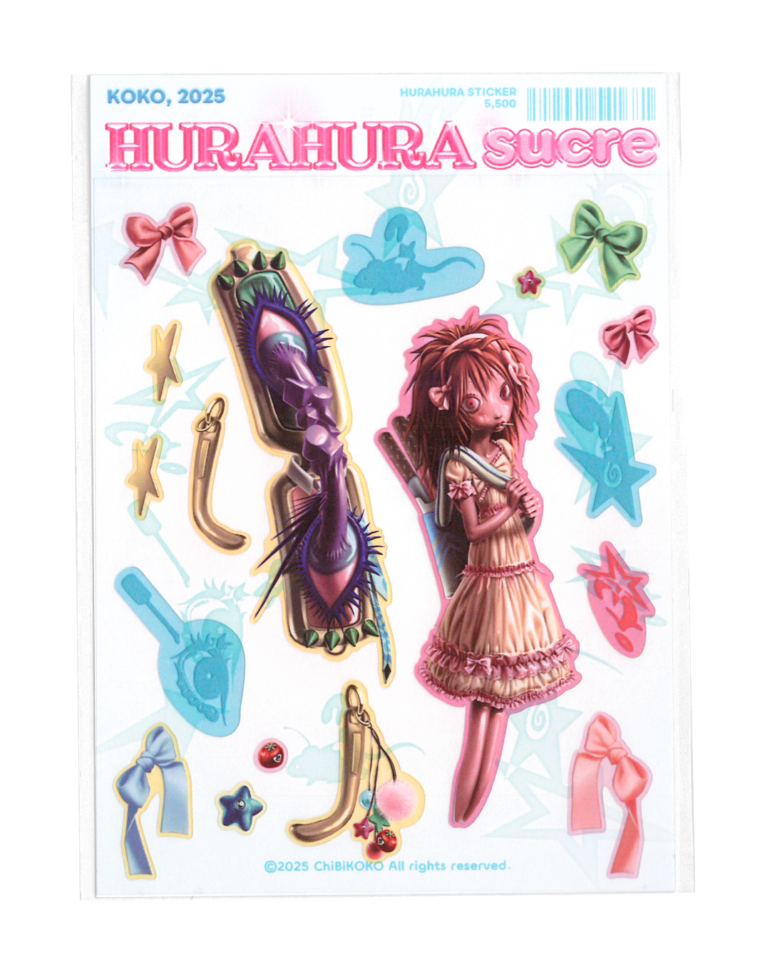 HURAHURA sucre 스티커